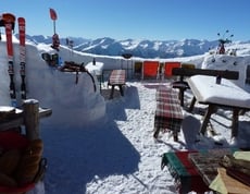 Il meraviglioso bar di neve...