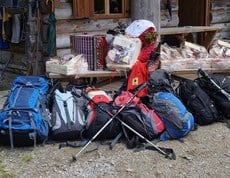 Die Wanderbären sind los! Treffen auf der Auerbergalm