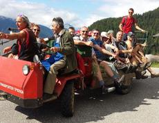 Das Bergshuttle der etwas anderen Art...