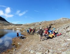 Wandern bis zum letzten Sonnenstrahl...