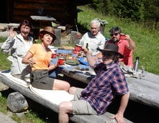 Escursione alla malga "Klapfberg"!