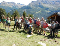 Tour alla malga con Evi!!