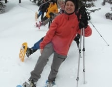 Klassische Schneeschuhwanderung, "bsunderes" Vergnügen