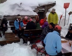 Unglaublich aber wahr...auf zur Schneebar