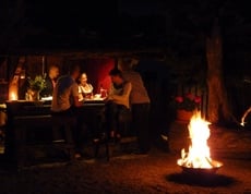 Das Highlight im Abendprogramm.... Kaiserschmarrn-Flambé á la Waltershof