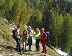 Wanderung in den Winter