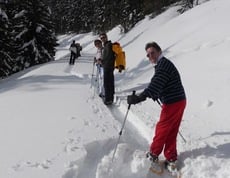 Auf Bärentatzen unterwegs zur Kaserfeldalm