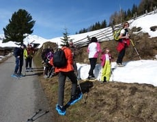 Die Sonne lädt zum Wandern ein...